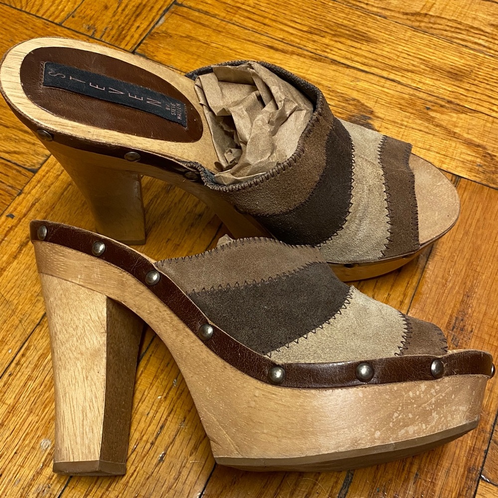 Steve Madden Peep Toe Platform Heels